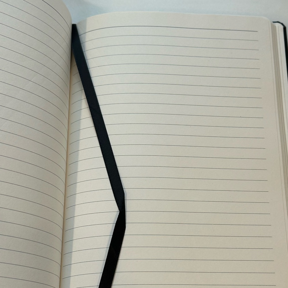 Black Embossed Ontario Canada Journal Notebook with Lined Paper - Picture 9 of 9